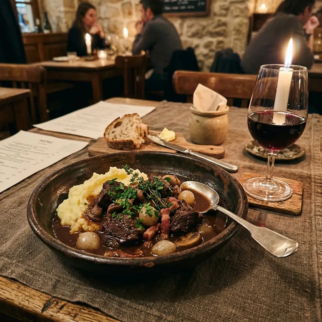 Boeuf Bourguignon, Nice 🍷